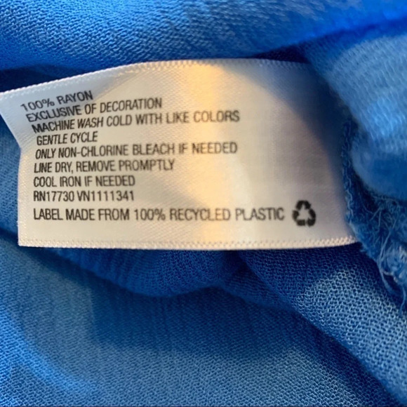 Lilly Pulitzer Blue Tunic Top S - Picture 5 of 5